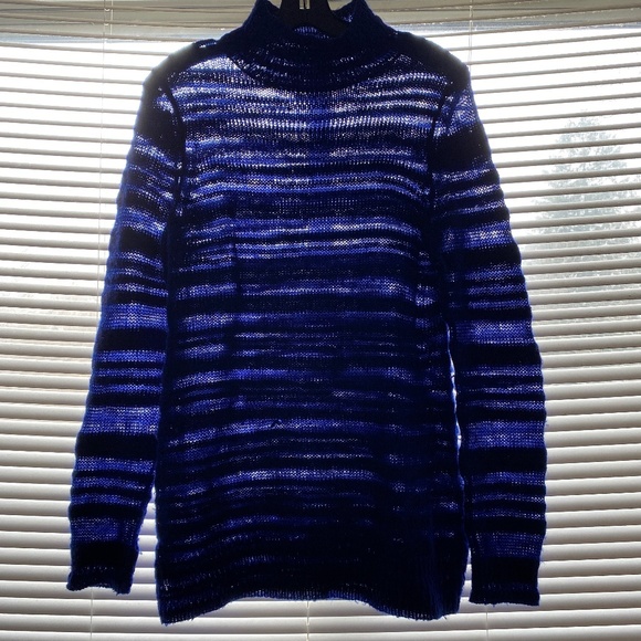 Anthro I Moth I Twin Shadows Mock Neck Sweater - Picture 3 of 16